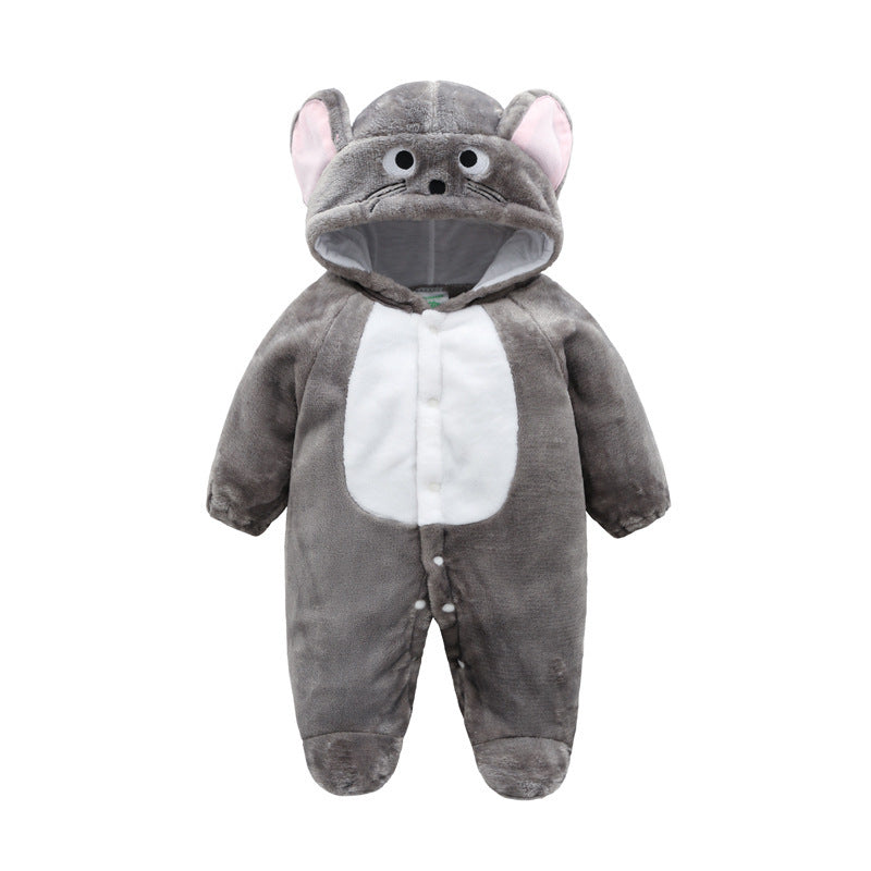 Baby Animal Hooded Onesies